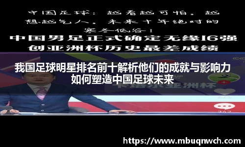 我国足球明星排名前十解析他们的成就与影响力如何塑造中国足球未来
